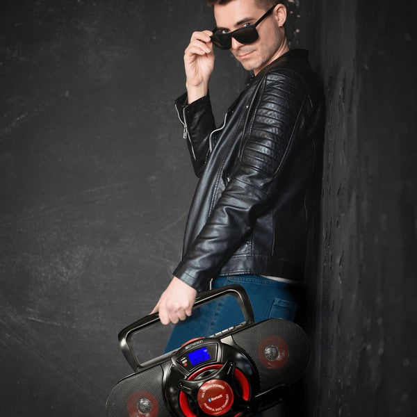 Emerson Portable Stereo Bluetooth Boombox - steven wick