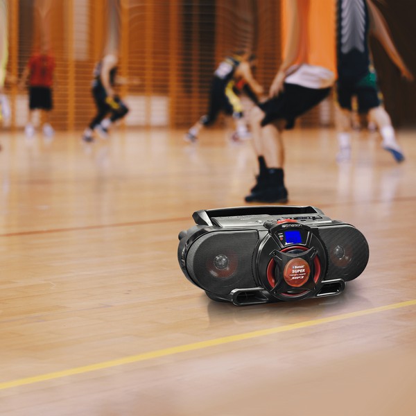 Emerson Portable Stereo Bluetooth Boombox - steven wick