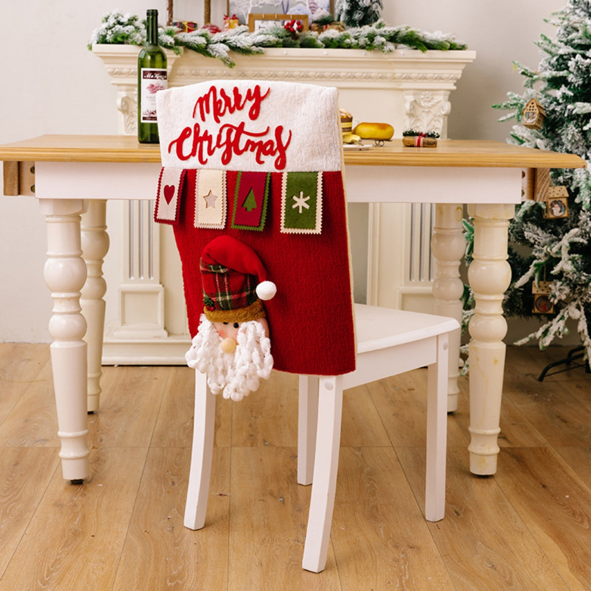 Christmas Decor Chair Cover - steven wick