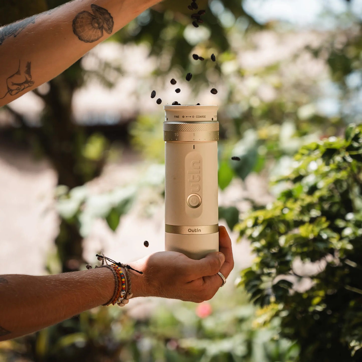 OutIn Fino Portable Electric Coffee Grinder - steven wick