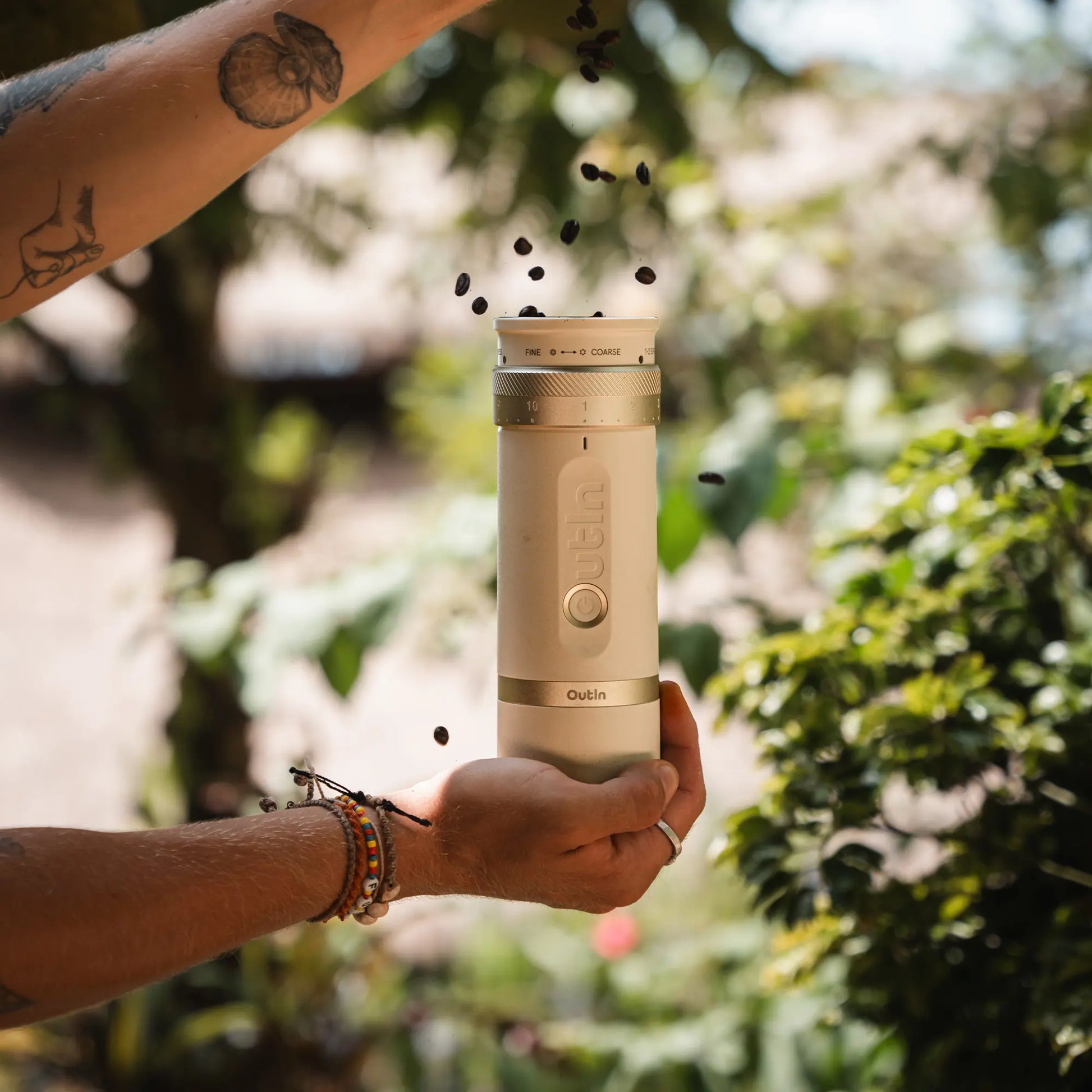 OutIn Fino Portable Electric Coffee Grinder - steven wick