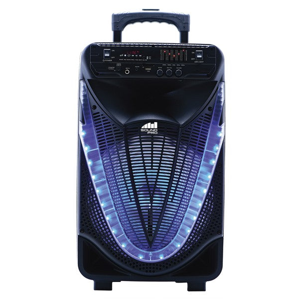 Naxa Portable 12 inch BT Speaker w Disco Lights - steven wick