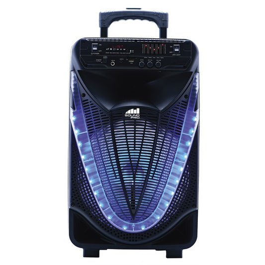 Naxa Portable 12 inch BT Speaker w Disco Lights - steven wick