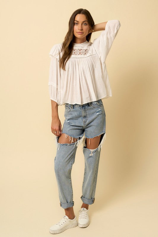 High Rise Straight Jeans - steven wick