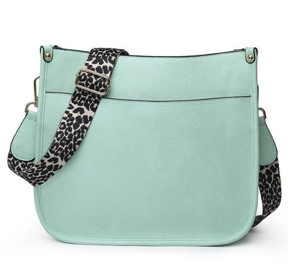 Crossbody Handbag Purse Leopard Animal Strap - steven wick