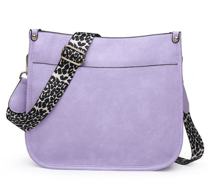 Crossbody Handbag Purse Leopard Animal Strap - steven wick