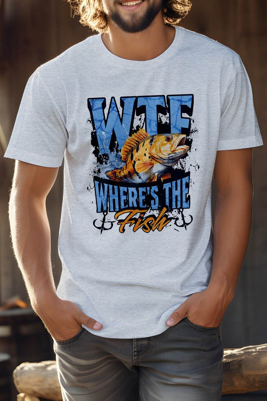 Fisherman, Fishing Unisex Graphic Tee - steven wick