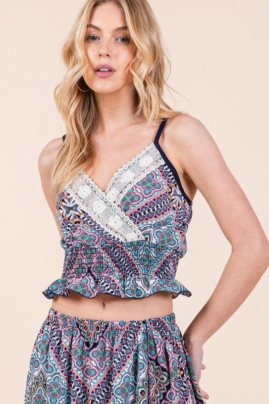 Tribal Print Skirt Set - steven wick