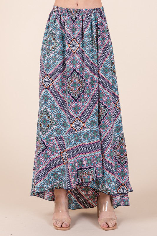 Tribal Print Skirt Set - steven wick