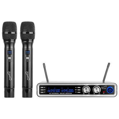 Supersonic UHF Dual Channel Wireless Microphone - steven wick