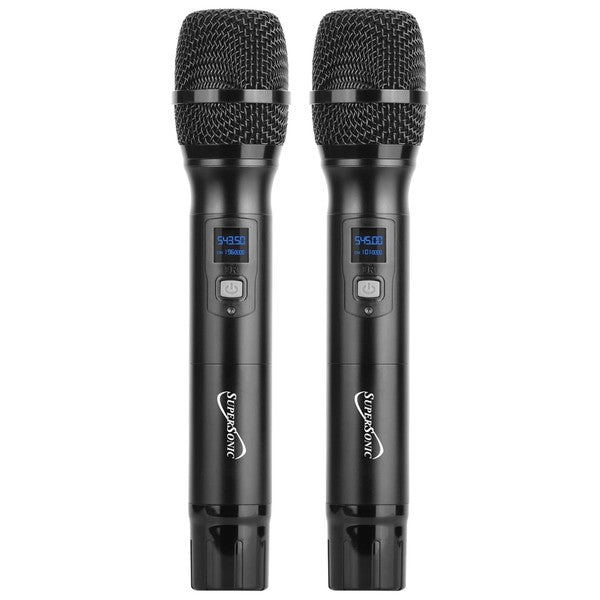 Supersonic UHF Dual Channel Wireless Microphone - steven wick