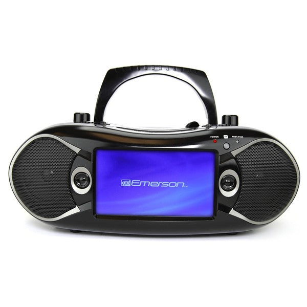 Emerson 7 Inch Bluetooth DVD Boombox w Digital TV - steven wick