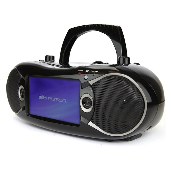 Emerson 7 Inch Bluetooth DVD Boombox w Digital TV - steven wick