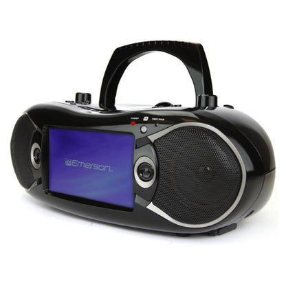 Emerson 7 Inch Bluetooth DVD Boombox w Digital TV - steven wick