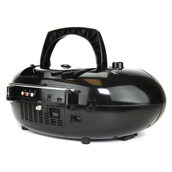 Emerson 7 Inch Bluetooth DVD Boombox w Digital TV - steven wick
