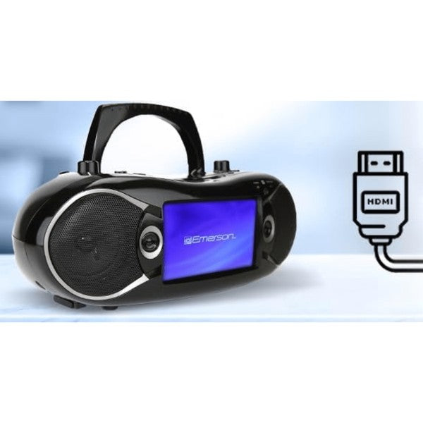 Emerson 7 Inch Bluetooth DVD Boombox w Digital TV - steven wick
