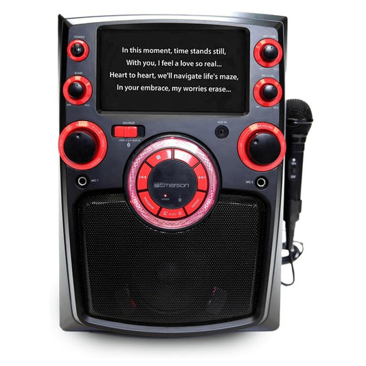 Emerson Portable Bluetooth Karaoke System - steven wick