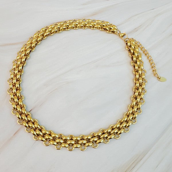 Regal Rope Chain Necklace - steven wick