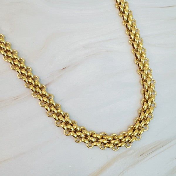 Regal Rope Chain Necklace - steven wick