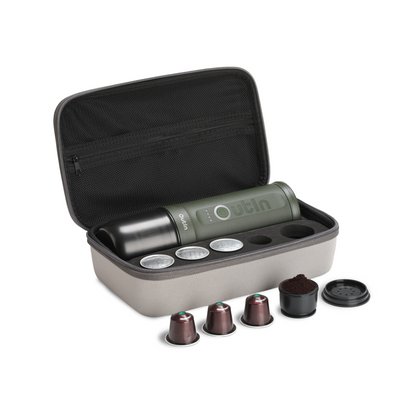 Traveler Espresso Gift Set (Forest Green) - steven wick