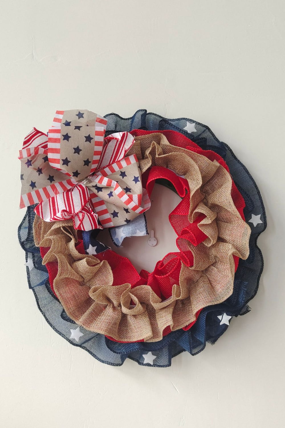 Independence Day Knit Wall Wreath - steven wick