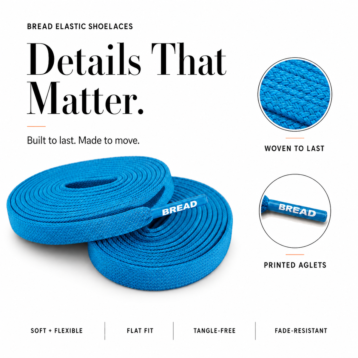 Luxe Creme Bread Laces