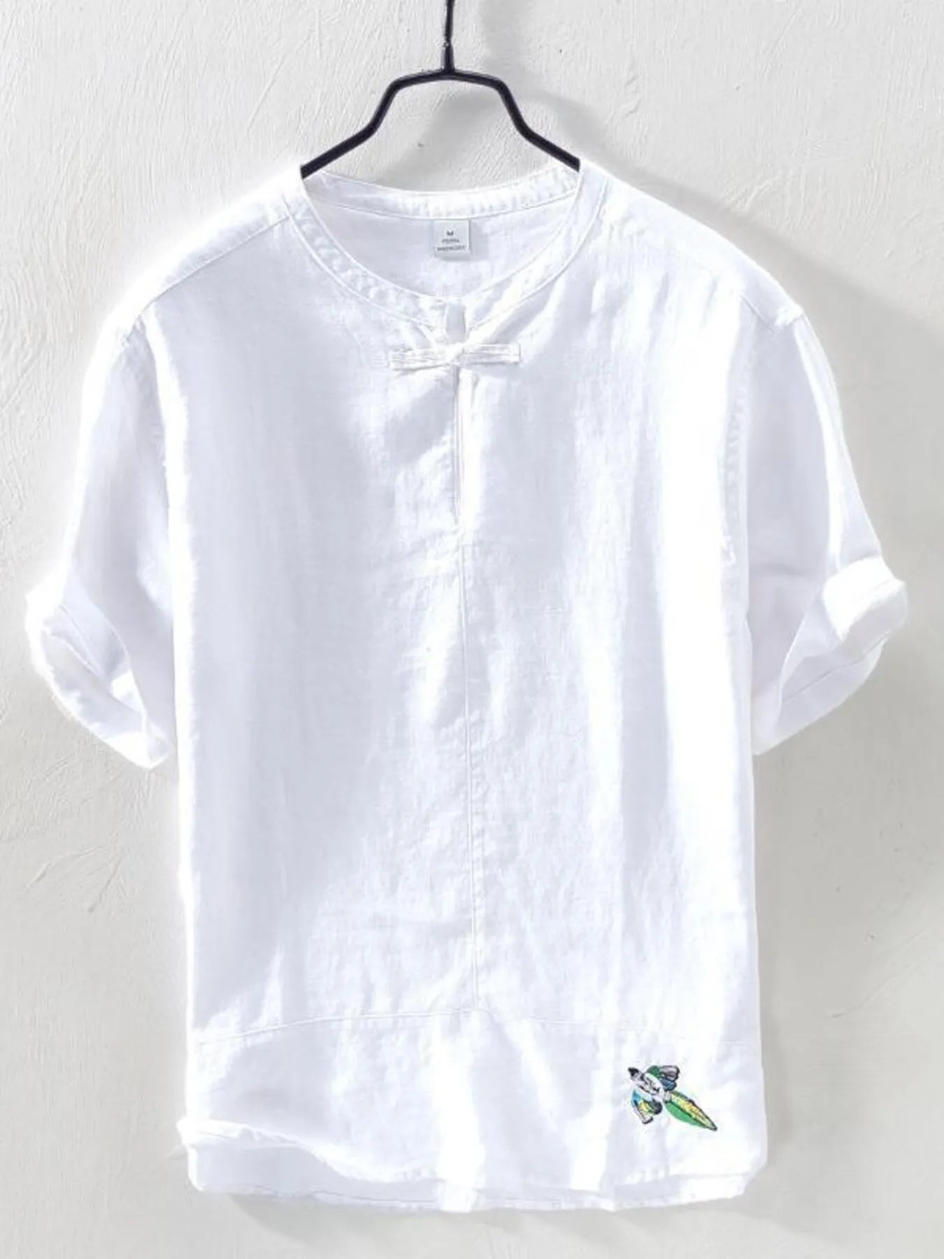 Men's Plus Size Lightweight Short Sleeve Blouse - steven wick