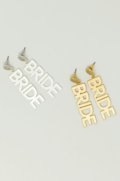 Say I Do Bride Earrings - steven wick