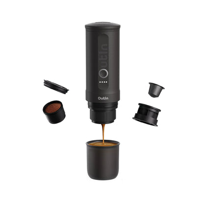 Nano Portable Espresso Machine (Space Grey) - steven wick