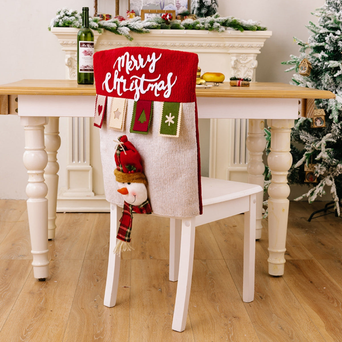 Christmas Decor Chair Cover - steven wick