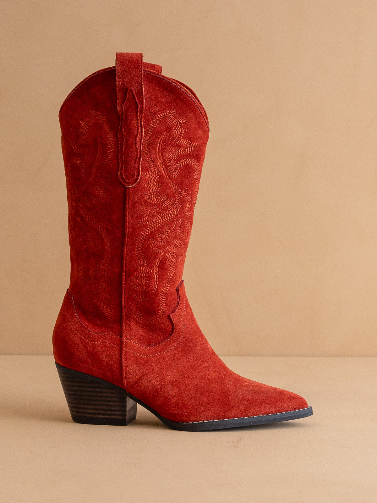 The Amaya | Red Classic Cowgirl Boot - steven wick