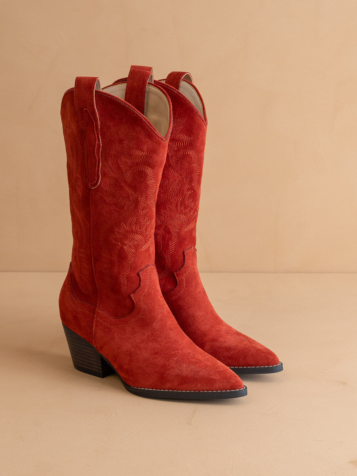 The Amaya | Red Classic Cowgirl Boot - steven wick