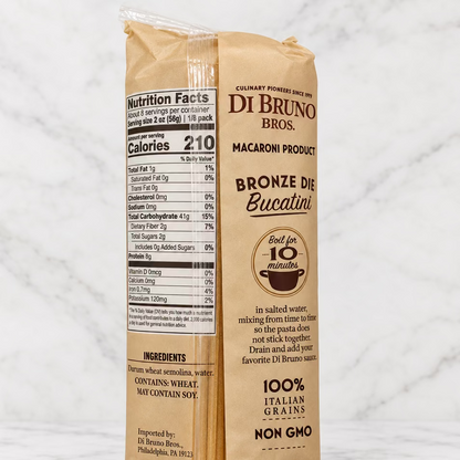 Bronze-Cut Bucatini Pasta, 16 oz