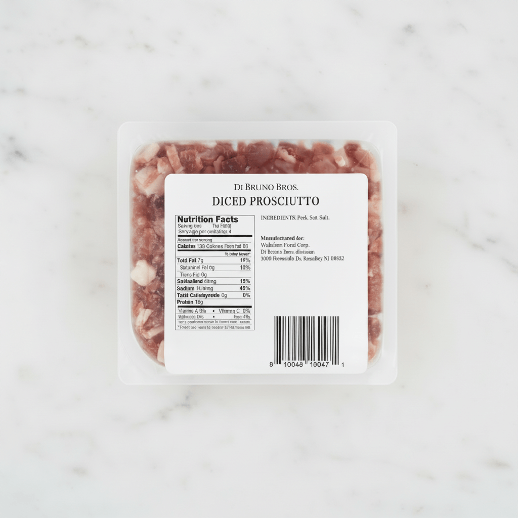 Diced Prosciutto