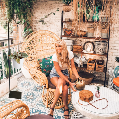 60&quot; Adjustable Heavy Duty Shepherd's Hook Floor Stand For Patio/Garden - steven wick