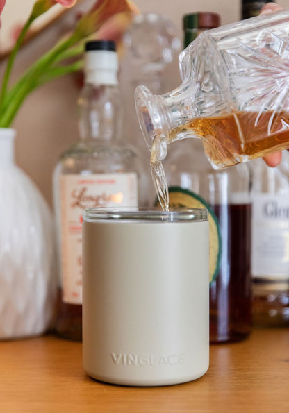 Glass Lined Whiskey Low Ball