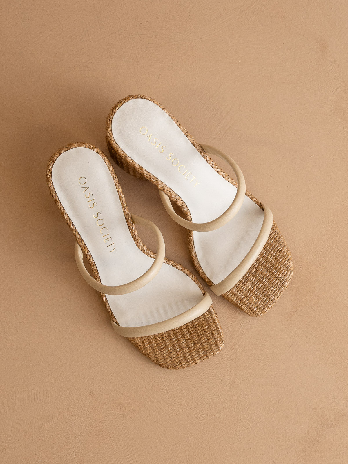 The Margaret | Butter Rattan Heel - steven wick