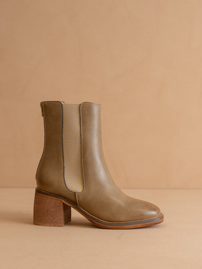 The Olivia | Dune Chelsea Heel Boots