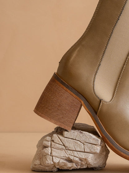 The Olivia | Dune Chelsea Heel Boots