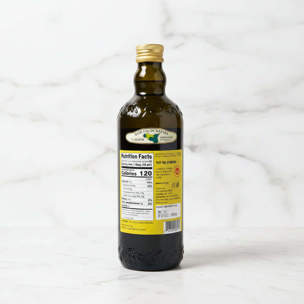 Sicilian Extra Virgin Olive Oil .5 L Bottle