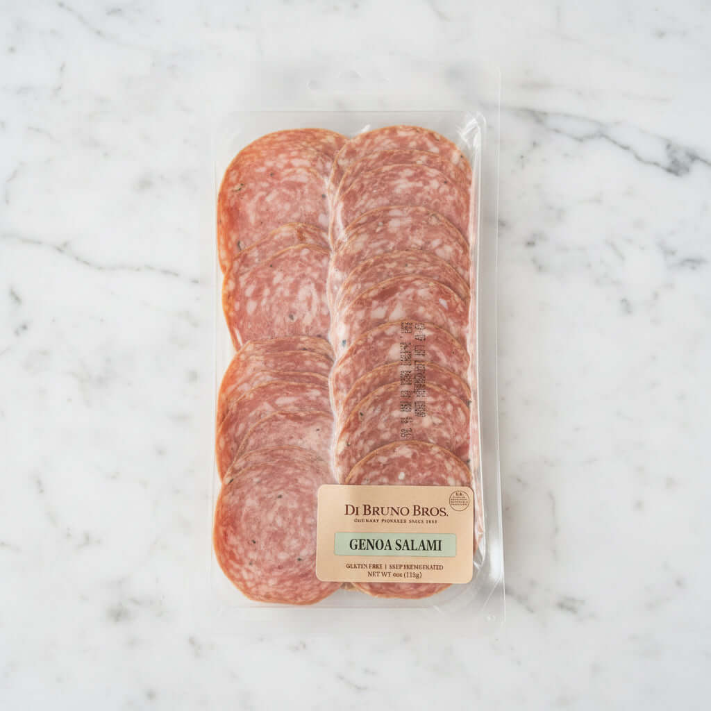 Sliced Genoa Salami