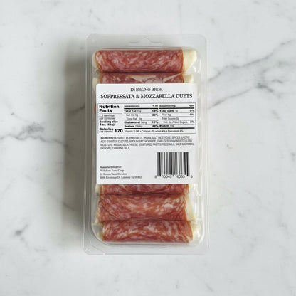 Soppressata & Mozzarella Roll Duets