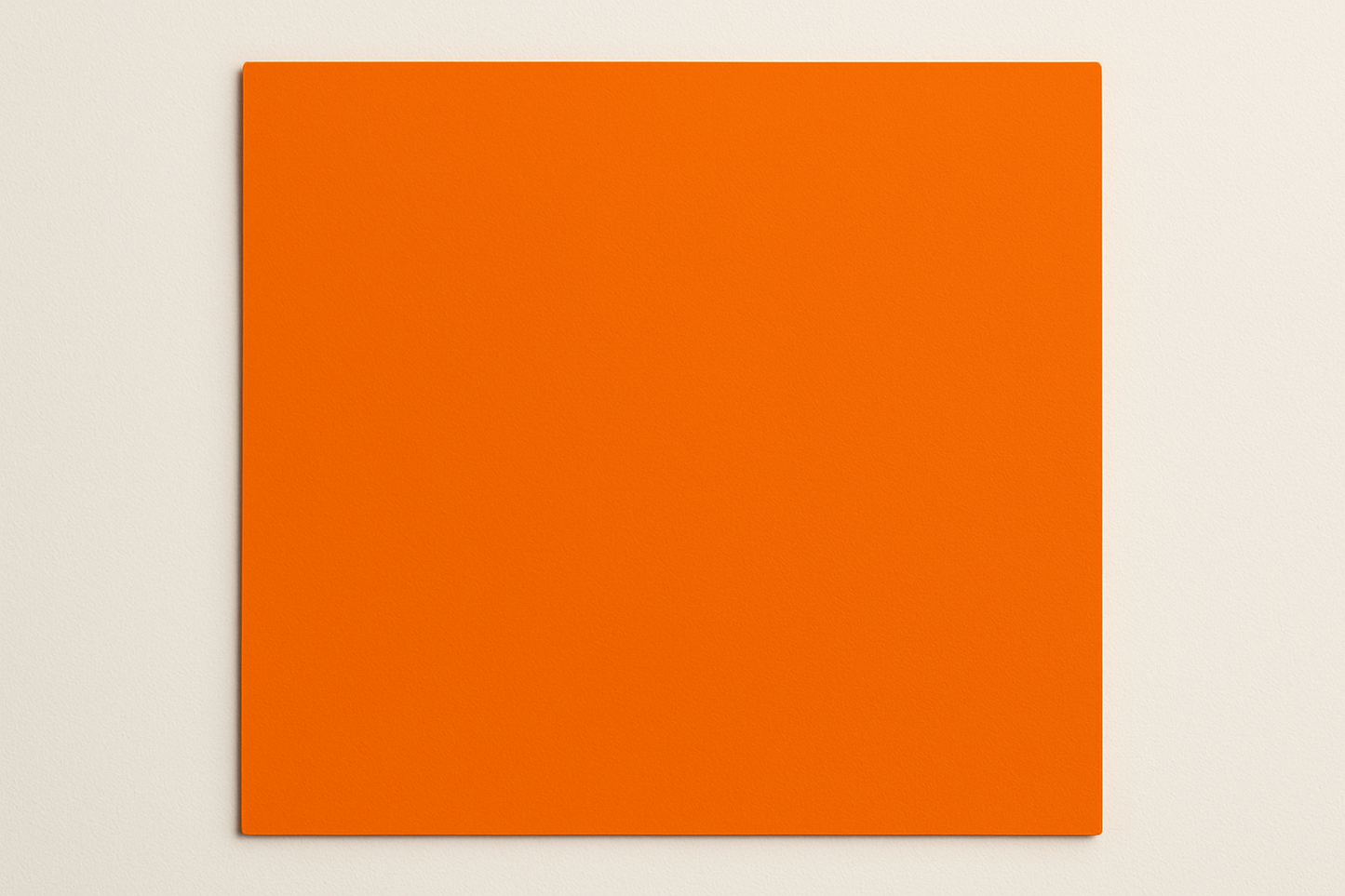 a single orange shad color