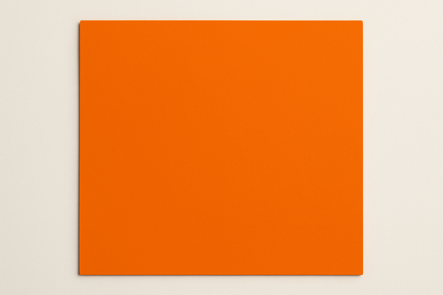 a single orange shad color