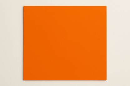 a single orange shad color