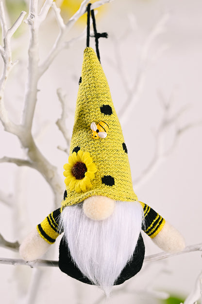 Random 4-Pack Sunflower Faceless Gnome Ornaments - steven wick