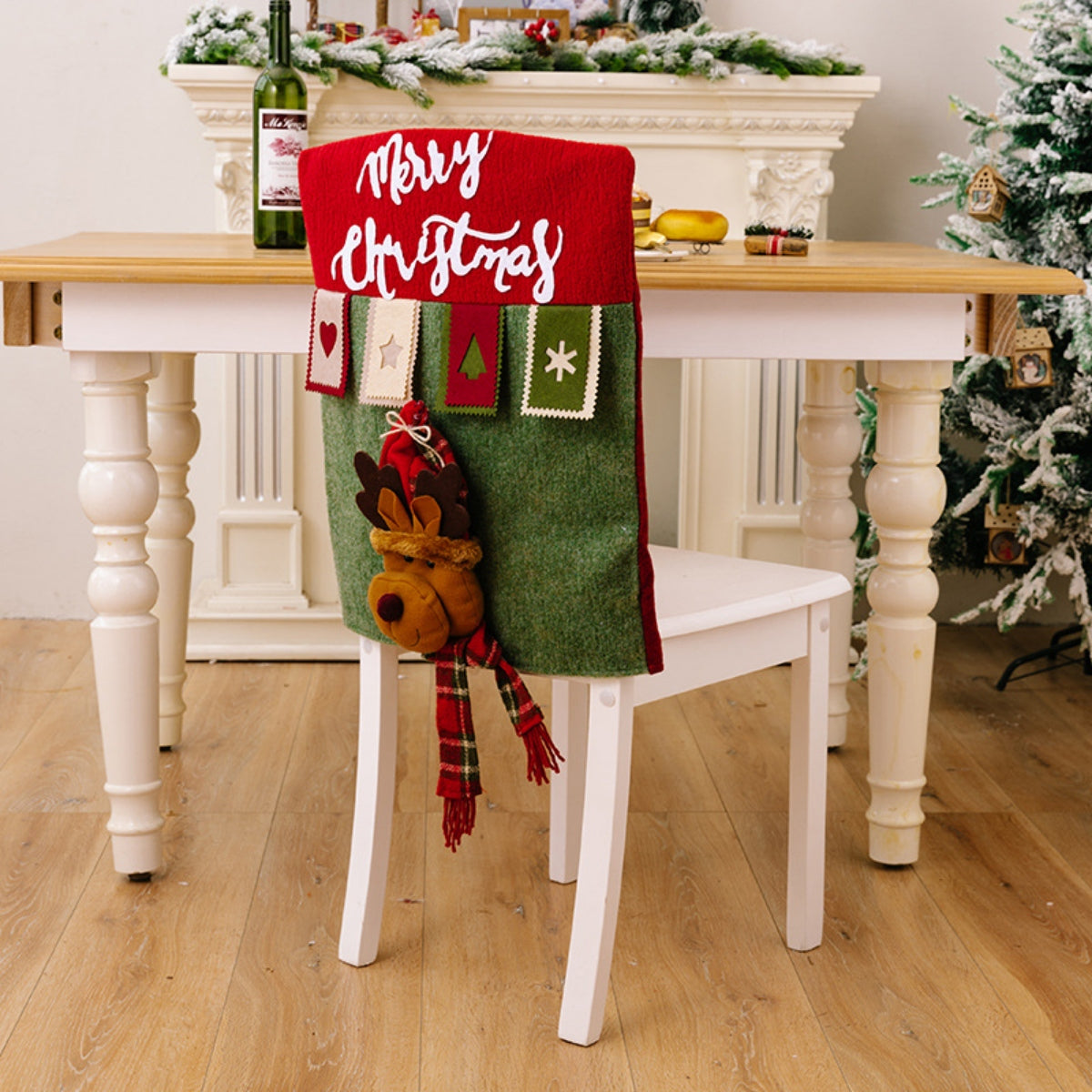 Christmas Decor Chair Cover - steven wick
