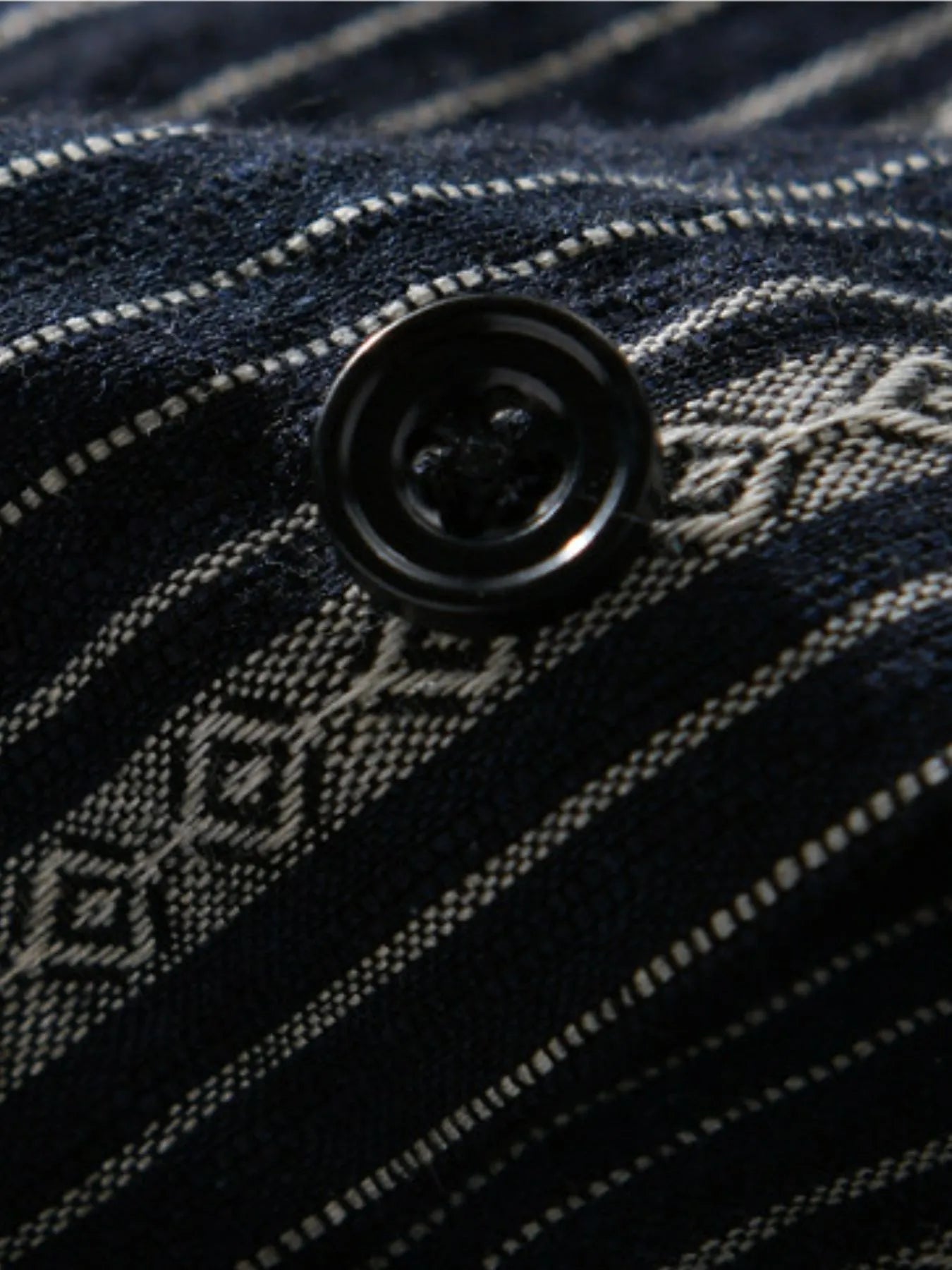 Men's Plus Size Striped Button Up Short Sleeve Shirt - steven wick