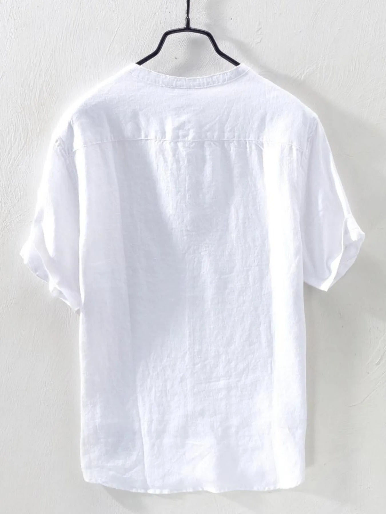 Men's Plus Size Lightweight Short Sleeve Blouse - steven wick