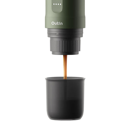 Nano Portable Espresso Machine (Forest Green) - steven wick
